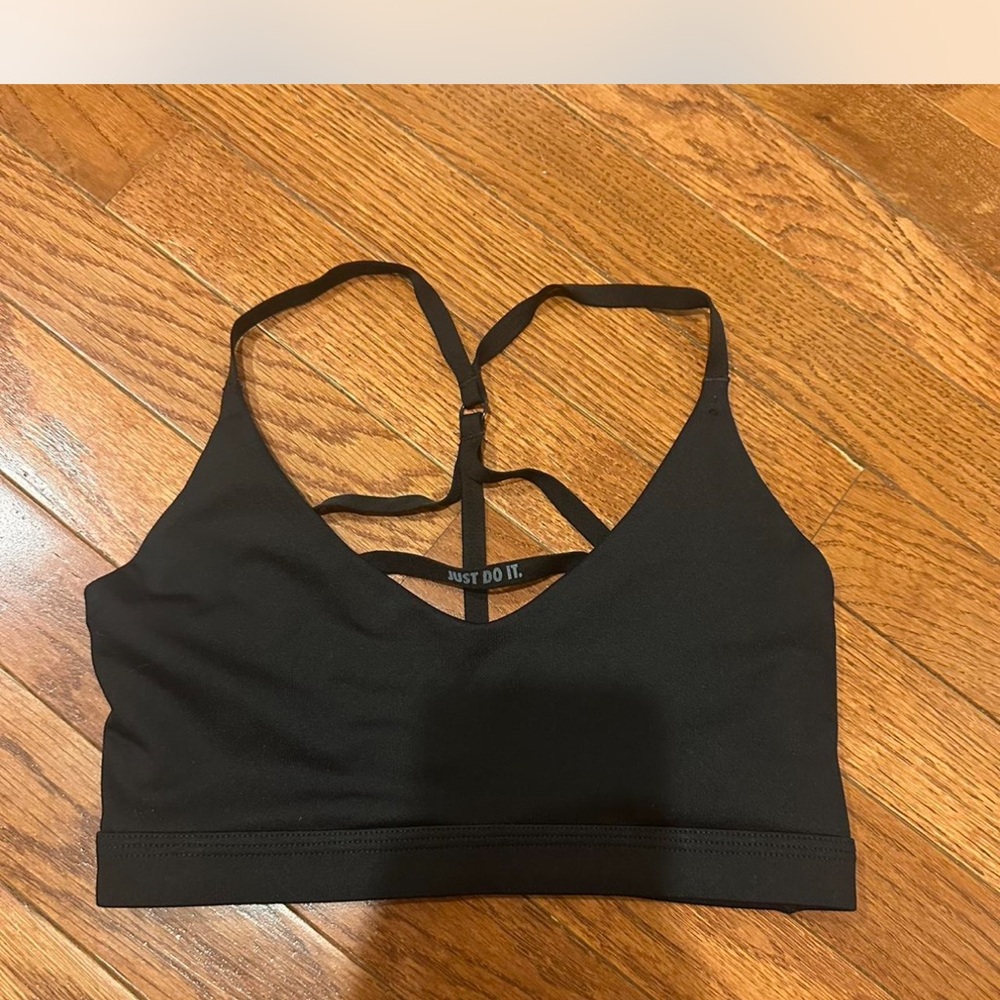 Nike Black Strappy Sports Bra